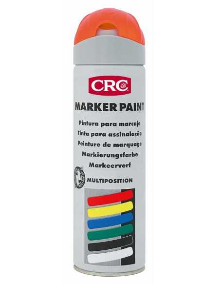 Marcador de pintura permanente CRC MARKERPAINT Naranja 500ml