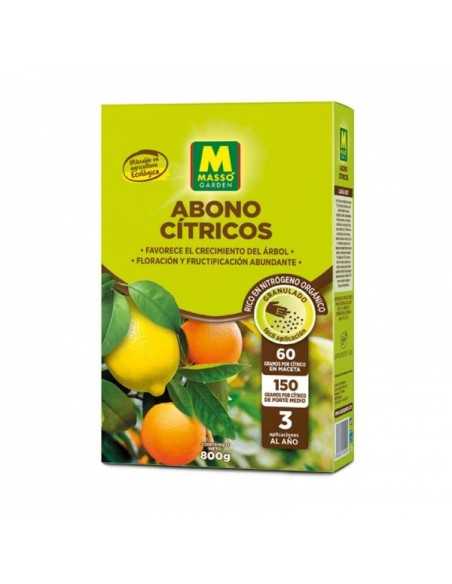 Abono Granulado Cítricos Ecológico Massó Garden (800 gr)