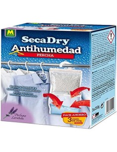 Secadry Pack de 3 Perchas Antihumedad: Control Efectivo de Humedad