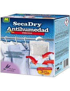 Secadry Pack de 3 Perchas Antihumedad: Control Efectivo de Humedad