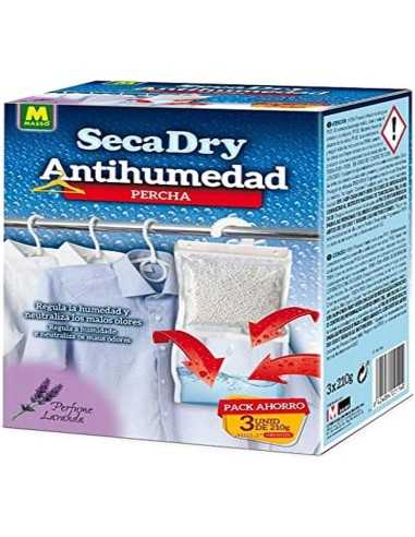 Secadry Pack de 3 Perchas Antihumedad: Control Efectivo de Humedad