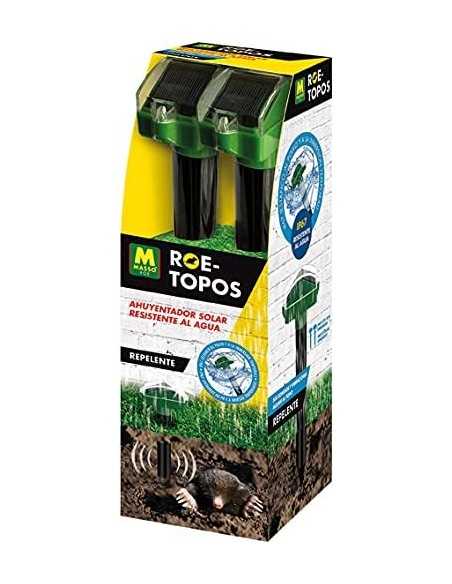 Repelente Solar para Topos Massó: Protección Eficaz y Resistente