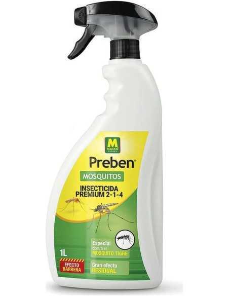 PREBEN PISTOLA ANTI MOSQUITOS 1L INSECTICIDA PREMIUM 2-1-4