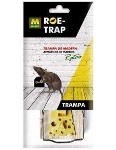 Trampa de Madera para Ratas y Ratones Roe-Trap Massó