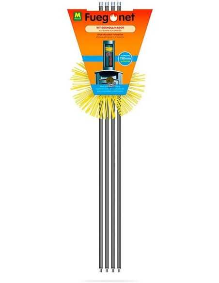 KIT 4 VARILLAS + ERIZO NYLON 150