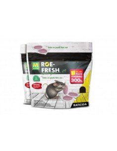 Roe-Fresh 300 gr: Raticida Eficaz para Control de Ratas y Ratones