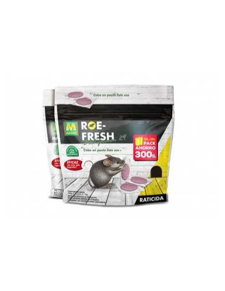 Roe-Fresh 300 gr: Raticida Eficaz para Control de Ratas y Ratones
