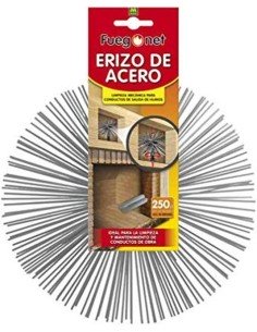 ERIZO DESHOLLINADOR DE ACERO 200MM