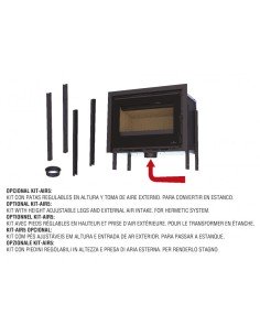 Kit Con Patas Regulables Y Toma De Aire Exte | Hogar Cahersa