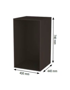 Leñero BRONPI Negro BRO378 | Hogar Cahersa