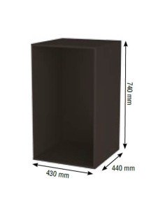 Leñero BRONPI Negro BRO378 | Hogar Cahersa