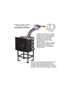 Kit De Carga BRONPI Con Rejilla Blanca 23x19 | Hogar Cahersa