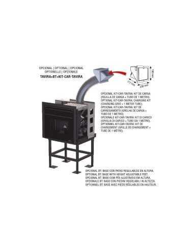 Kit De Carga BRONPI Con Rejilla Blanca 23x19 | Hogar Cahersa