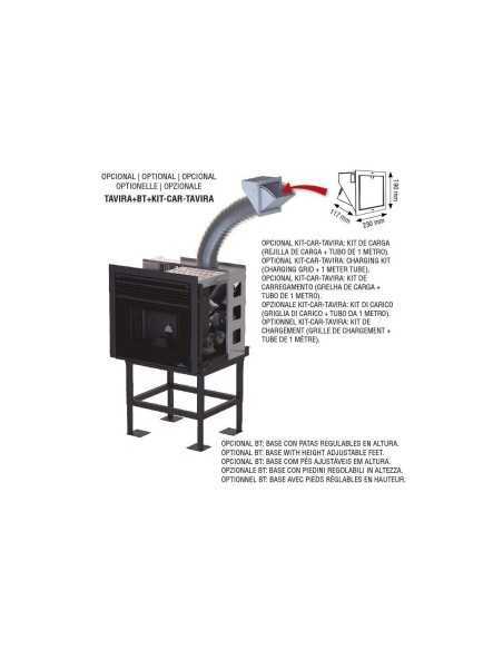 Kit De Carga BRONPI Con Rejilla Blanca 23x19 | Hogar Cahersa