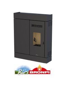 Estufa De Pellet BRONPI Cira 8 Kw Extraplana | Hogar Cahersa