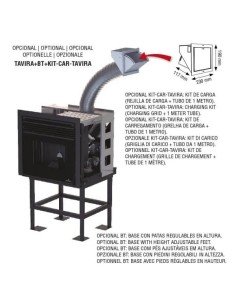 Kit De Carga BRONPI Con Rejilla Blanca 23x19 | Hogar Cahersa