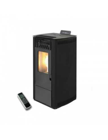 Estufa De Pellet BRONPI Tina 7kw Negro BROTI | Hogar Cahersa