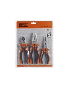 Juego de 3 Alicates en Blister ALYCO ORANGE REF 170528 2