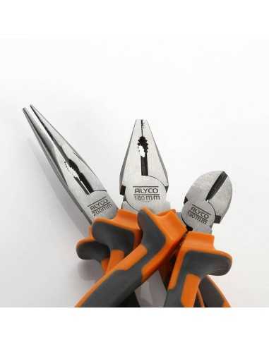 Juego de 3 Alicates en Blister ALYCO ORANGE REF 170528