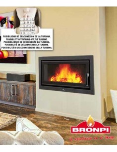 Hogar Panorámico BRONPI Londres T Metálico C | Hogar Cahersa