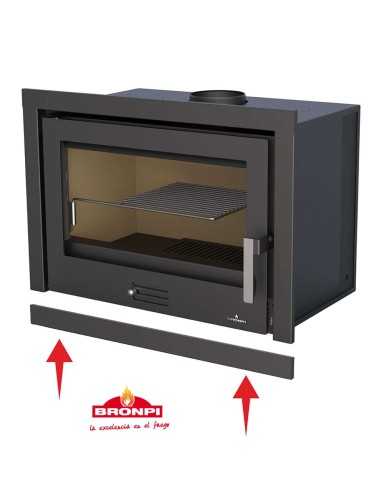 Insertable Metálico Con Turbinas Medidas Ideales Empotrar Bronpi