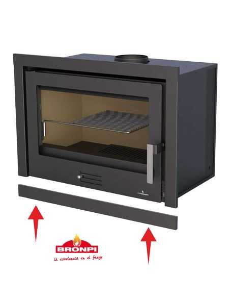 Insertable Metálico Con Turbinas Medidas Ideales Empotrar Bronpi