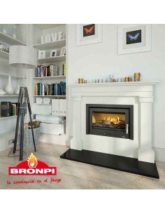 Estufa De Leña Insertable BRONPI Coliseo Met | Hogar Cahersa 2