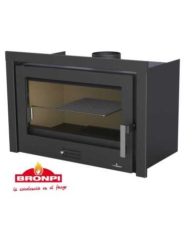 Estufa De Leña Insertable BRONPI Coliseo Met | Hogar Cahersa