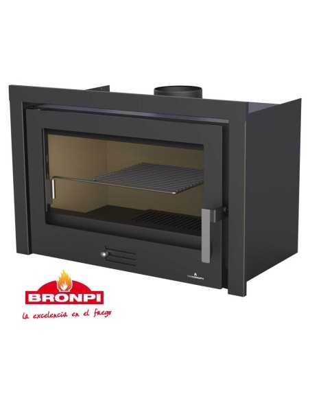 Estufa De Leña Insertable BRONPI Coliseo Met | Hogar Cahersa