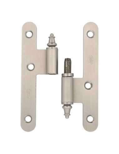 Pernio AMIG 408C-100 Acero Cromo Mate Derecha