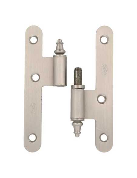 Pernio AMIG 408C-100 Acero Cromo Mate Derecha