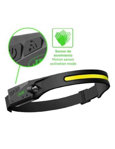 Linterna Frontal Led JBM Ajustable 350Lm