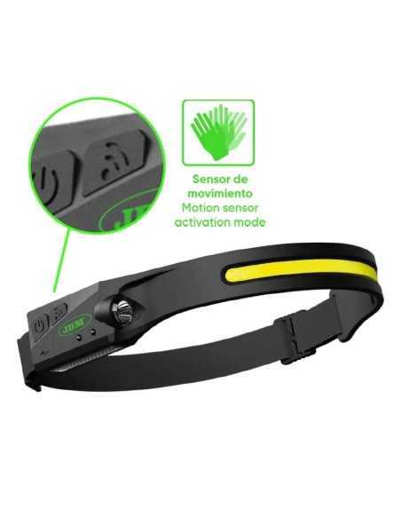 Linterna Frontal Led JBM Ajustable 350Lm