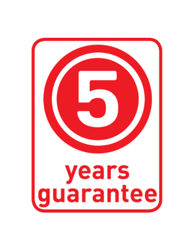 5 años de garantía