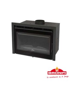 Estufa De Leña Insertable BRONPI Madrid-v Hi | Hogar Cahersa 2