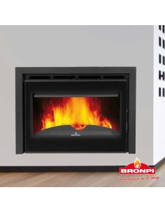 Estufa De Leña Insertable BRONPI Madrid-v Hi | Hogar Cahersa