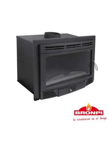 Estufa De Leña Insertable BRONPI Madrid Hier | Hogar Cahersa