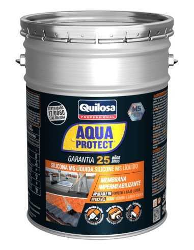 Revestimiento Elástico QUILOSA AQUA PROTECT MS Líquida Gris 1 Kg - ¡Consíguelo ahora al mejor precio!
