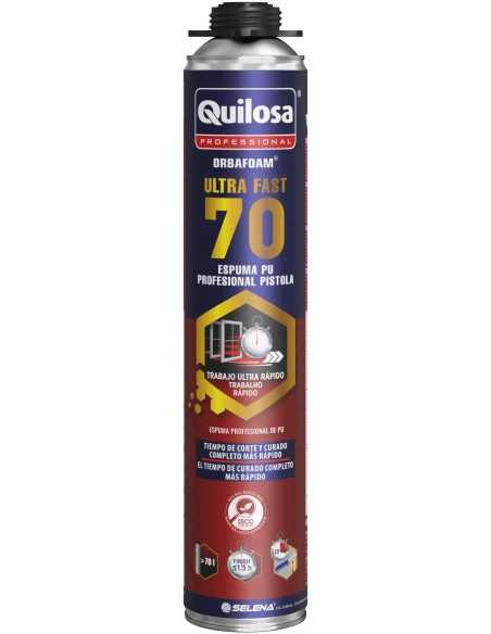 Espuma de Poliuretano QUILOSA PU ULTRA FAST 70 870 ml - ¡Consíguelo ahora al mejor precio!