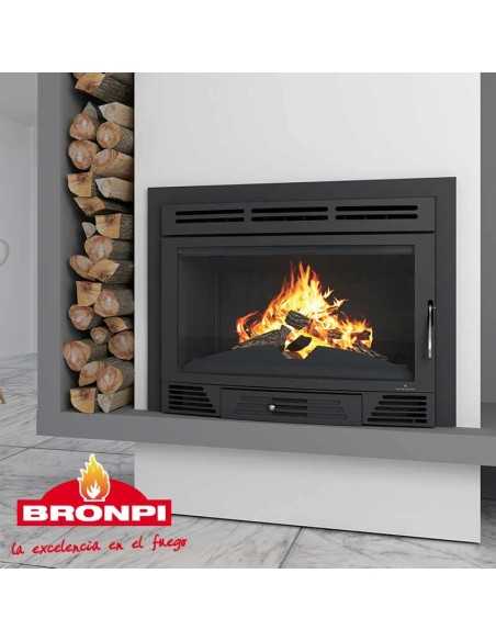 Estufa De Leña Insertable BRONPI Madrid Hier | Hogar Cahersa
