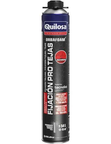 Espuma de Poliuretano QUILOSA ORBAFOAM Fijación PRO Tejas 650 ml Rojo Teja Pistola - ¡Consíguelo ahora al mejor precio!