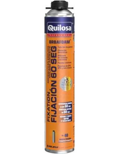 Espuma de Poliuretano QUILOSA ORBAFOAM Fijación 60 Segundos Pistola 750 ml - ¡Consíguelo ahora al mejor precio!