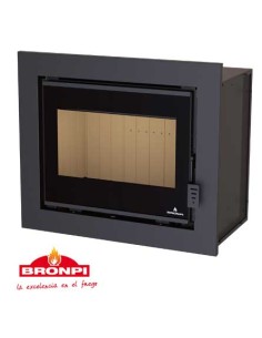 Estufa De Leña Insertable BRONPI Florida-v M | Hogar Cahersa 2