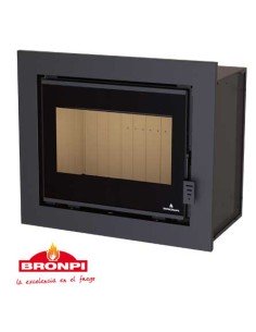 Estufa De Leña Insertable BRONPI Florida-v M | Hogar Cahersa 2