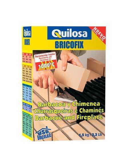 Mortero Refractario QUILOSA BRICOFIX Barbacoa y Chimeneas 1.5 kG - ¡Consíguelo ahora al mejor precio!