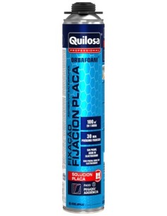 Espuma de Poliuretano QUILOSA ORBAFOAM Fijación Placa Adhesivo Azul 830 ml - ¡Consíguelo ahora al mejor precio! 2