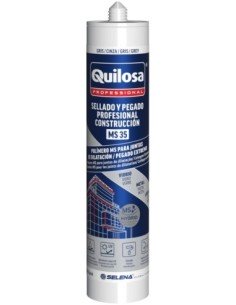 Sellador y Adhesivo QUILOSA MS 35 Total Cartucho 300 ml Gris - ¡Consíguelo ahora al mejor precio!