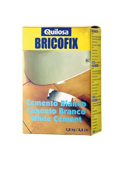 Cemento QUILOSA BRICOFIX Blanco 1,5 Kg - ¡Consíguelo ahora al mejor precio!