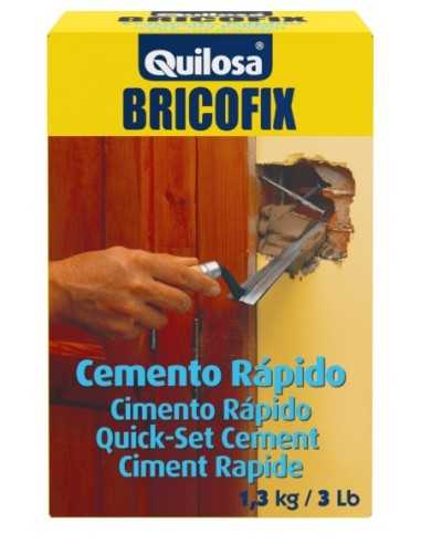 Cemento Rápido QUILOSA BRICOFIX 1.3 Kg - ¡Consíguelo ahora al mejor precio!