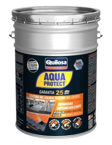 Revestimiento Elástico QUILOSA AQUA PROTECT MS Líquida Terracota 1 Kg - ¡Consíguelo ahora al mejor precio!